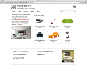 Screenshot for Modernizer